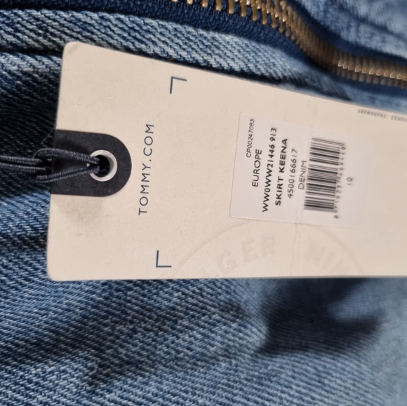 Tommy hilfger keena denim mini skirt sz uk 10 Bnwt - Picture 8 of 9